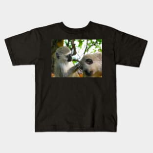 Vervet Monkeys, Kruger National Park, South Africa Kids T-Shirt